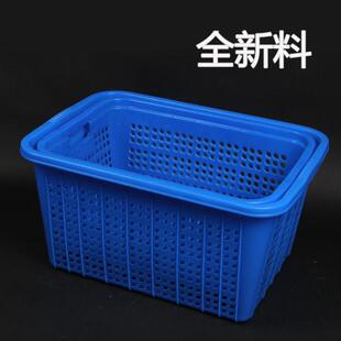 服装厂用的筐子大号特大号长方形塑料收纳框果蔬商用洗菜杂物框子