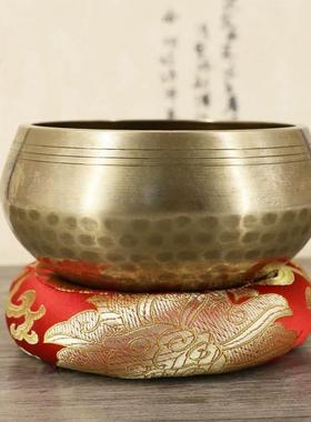 尼泊尔手工钵垫子颂钵垫铜罄垫棉布垫圈音碗配套垫子钵垫圈