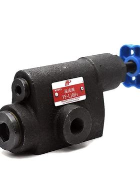 液压板式中高压溢流阀YF-B10H4-S手动可调节压力阀