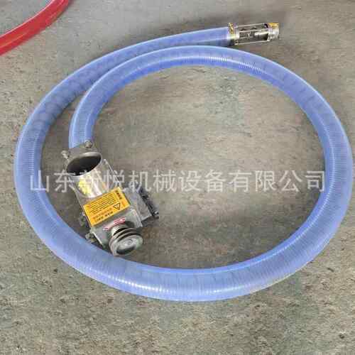 小型软管农用抽粮机 160直径塑料颗粒吸料机 软绞龙25米吸沙机