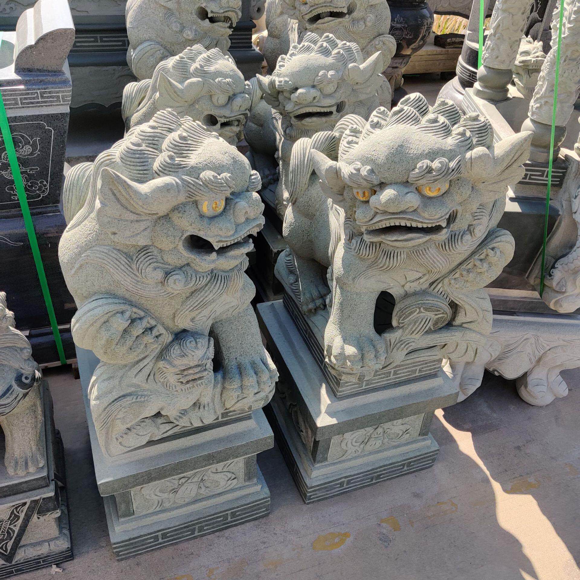 石雕大象1.5米一对门口家用酒店庭院看门摆件动物石头门口动物