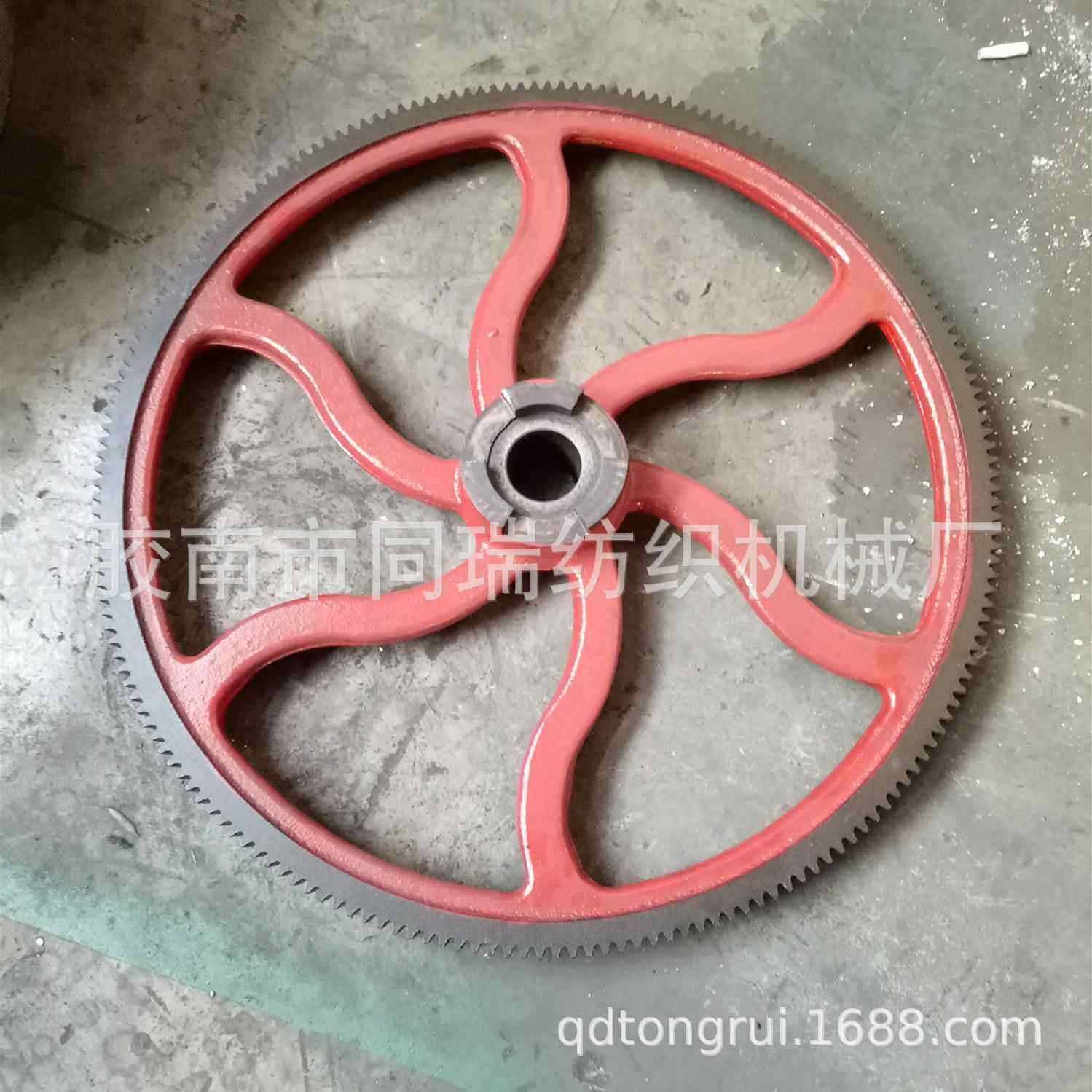 青岛梳棉机配件道夫大齿轮 大牙轮A186F-4114 梳棉机FA201大牙轮