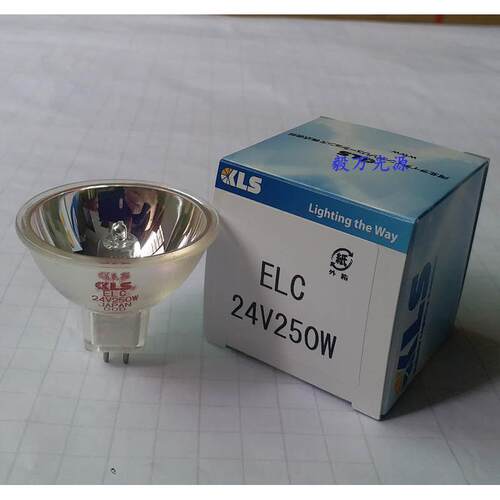 原装KLS AOI设备检测灯泡ELC 24V250W冷光源灯杯 卤素杯灯