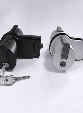 玻璃门通锁黑色锈钢家用锁各款不钢锈锁SDMP24-S具办公室用不型防