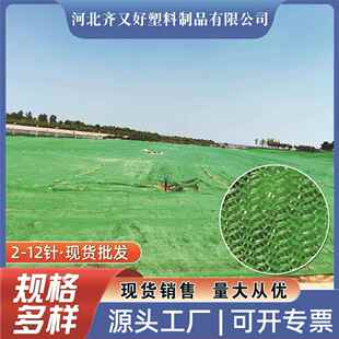 盖土网绿厂建筑DRQ工地绿家色环覆盖化网6针密目盖现货防尘保网
