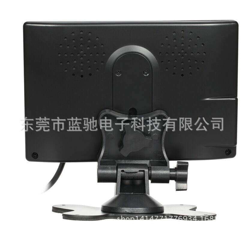 车载器ZKW7寸台式带遮车阳显示晶屏支架倒车后视载液显示大屏