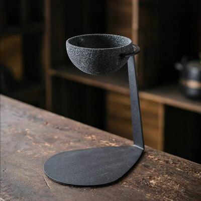 正品无孔过滤铁架款微孔茶叶过滤网茶漏套装淘瓷八茶叶过滤器泡