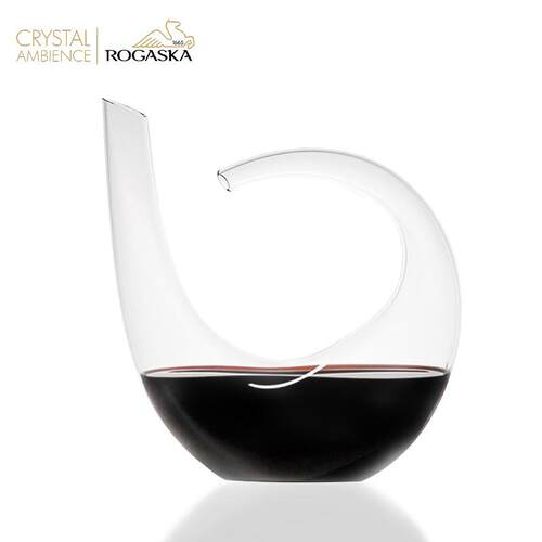 ROGASKA水晶玻璃欧式家用红酒盛酒器创意快速醒酒器大号
