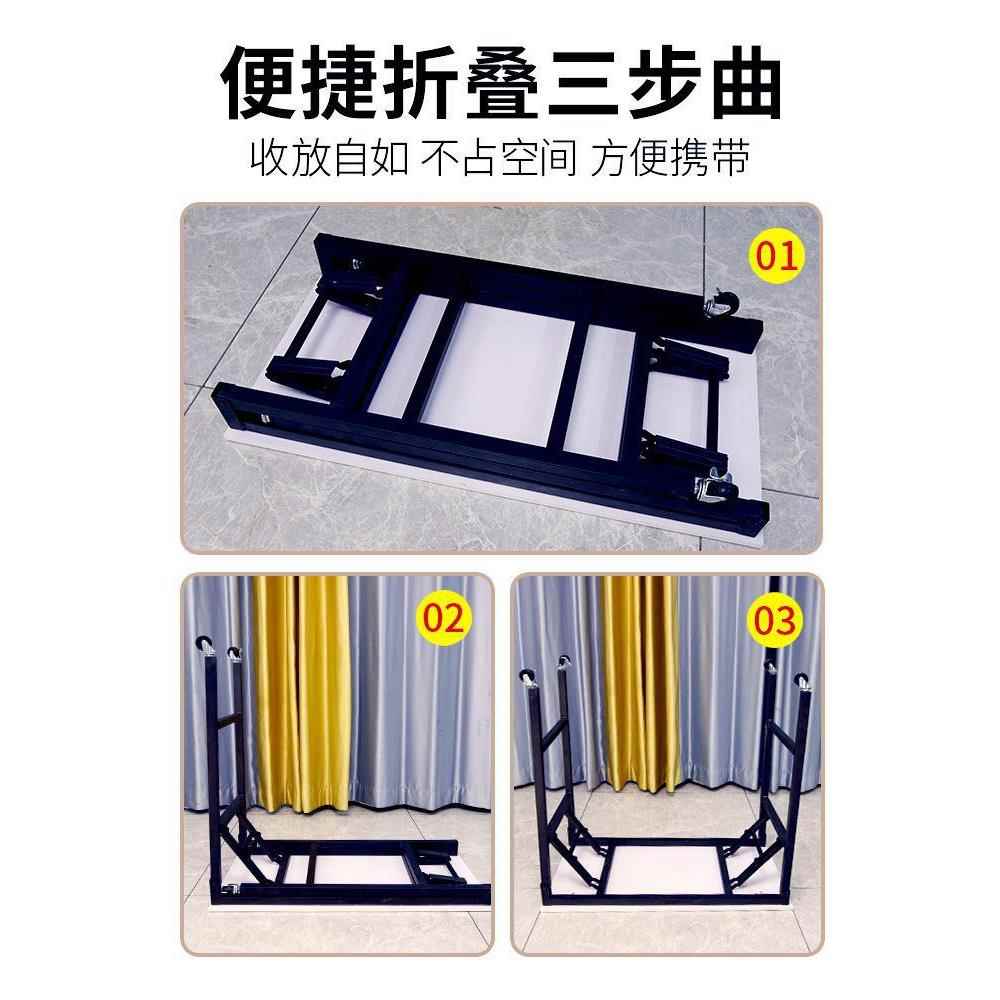 折叠桌子夜市展移示冰粉便携小见描述推车烤动肠地摆摊促销台架摊