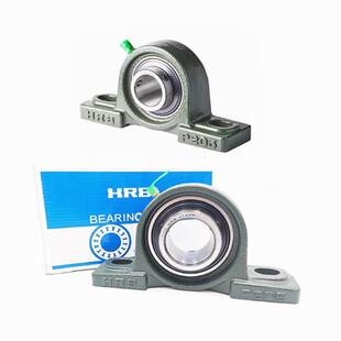 UCP209 210 211 HRB 213 P型带座外球面轴承 212 214 哈尔滨正品