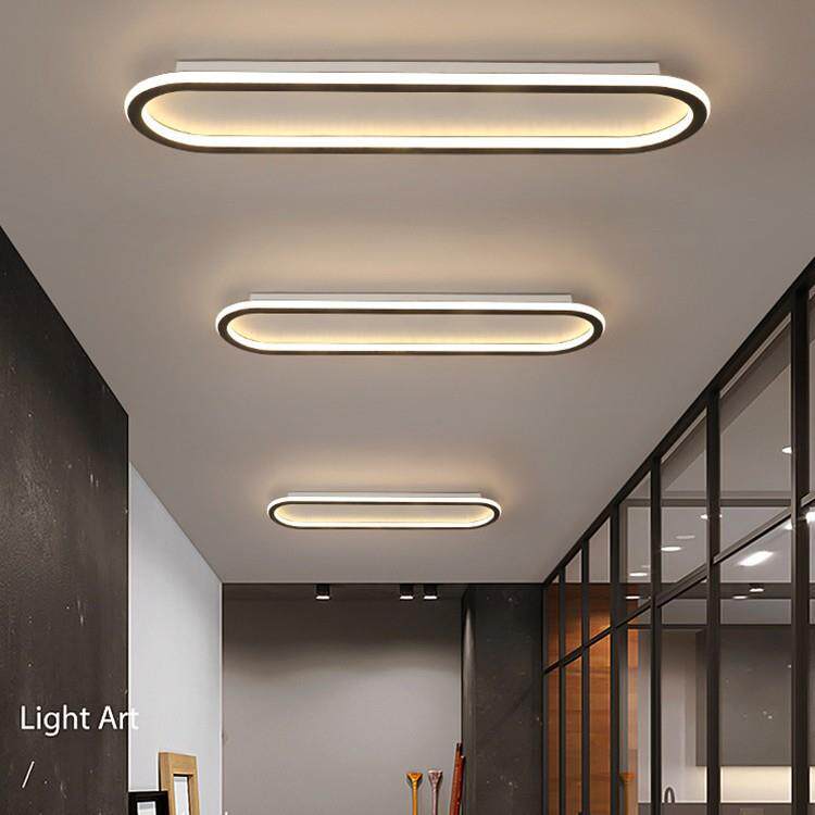 过道走廊长条吸顶灯卧室厨房餐厅简约现代阳台衣帽间楼梯led灯具