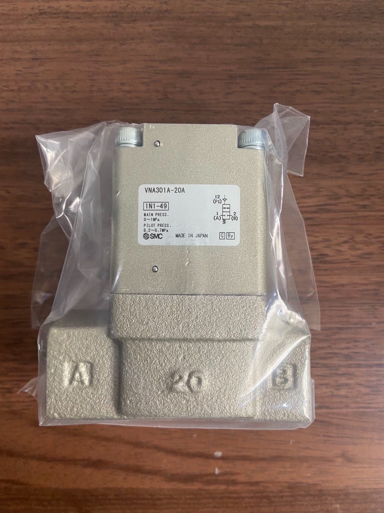 全新原装SMC气控阀VNA301A-20A正品销售