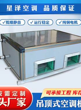 吊顶式空调机组 净化型柜式空气过滤机箱 商用组合式新风换气系统