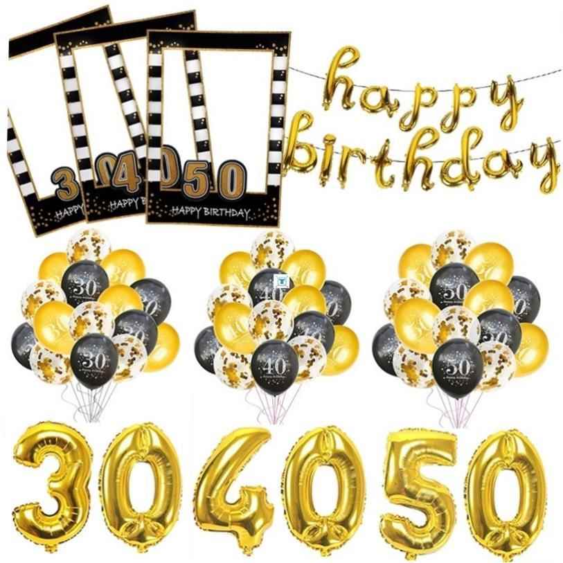 30th 40th 50th Birthday Party Decorations Adult Balloon 30