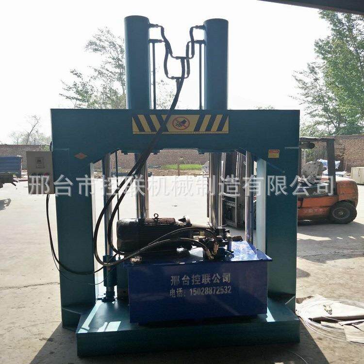 200升塑料桶油压裁切机 塑料卷筒膜液压铡机 PPR管龙门切刀机