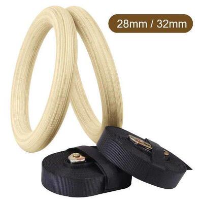 Gymnastics Rings Training Rings Adjustable Rings for Home