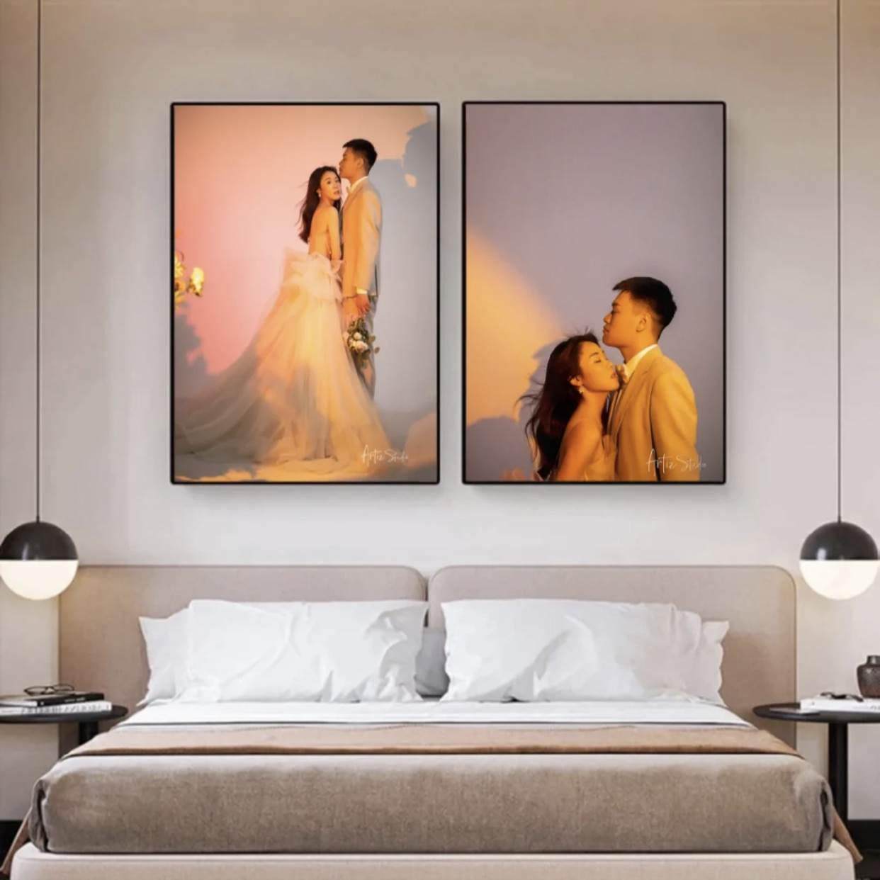 W1TR照片冲洗影楼艺术照个人写真放大做成铝合金相框 24 36寸组合,家居饰品,相框/画框,淘宝优惠券,粉丝福利购,淘宝优惠卷