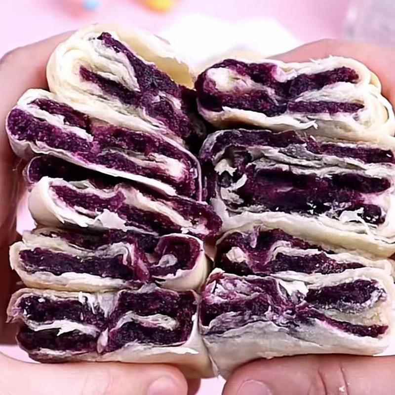 代餐优选 紫薯芋泥饼妇女传统手工粗粮糕点早餐休闲零食小吃