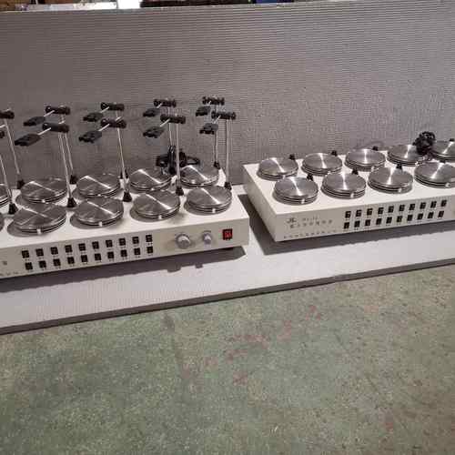 多头磁力搅拌器HJ-10速度可调定时不锈钢加热盘