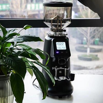 AG GRINDER-600 意式电动咖啡磨豆机电控研磨机定量64mm刀盘商用