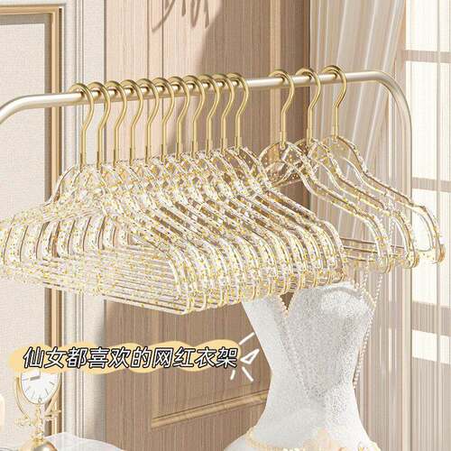 Acrylic transparent hangers for home use, designed to be tra