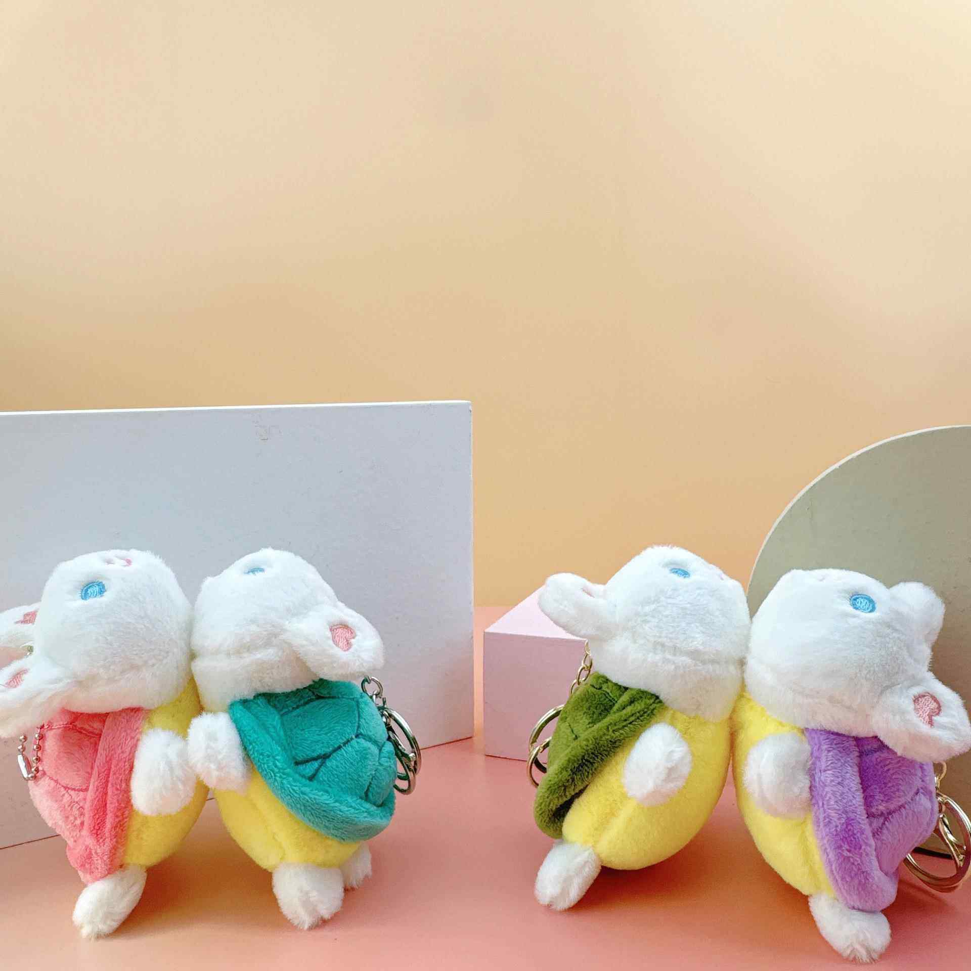 可爱卡通绿色小乌龟兔子挂件毛绒公仔龟兔玩偶娃娃包包挂饰钥匙扣,玩具/童车/益智/积木/模型,毛绒/玩偶/公仔/布艺类玩具,淘宝优惠券,粉丝福利购,淘宝优惠卷