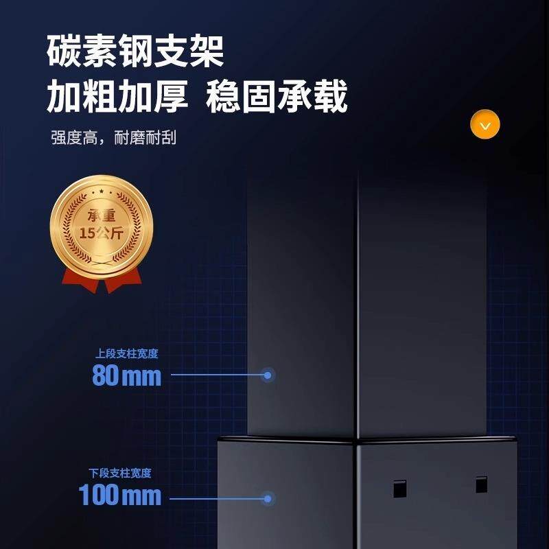 易游站立式电脑升降桌可移动站立式办公桌笔记本工作台演讲桌