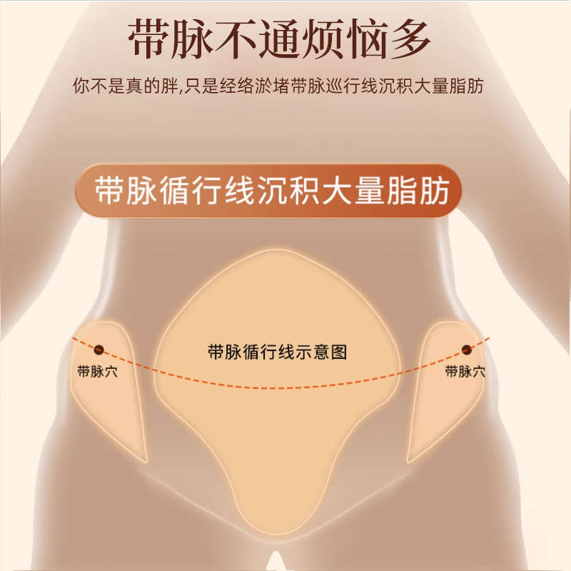 木质经络按摩刷全身通用揉腹仪肚子按摩器瘦小腿筋络刷子刮痧神器
