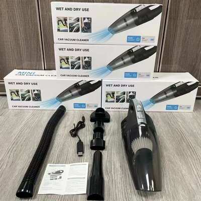 车载吸尘器便携式手持无线吸尘器大功率干湿两用吸尘机除尘机家用
