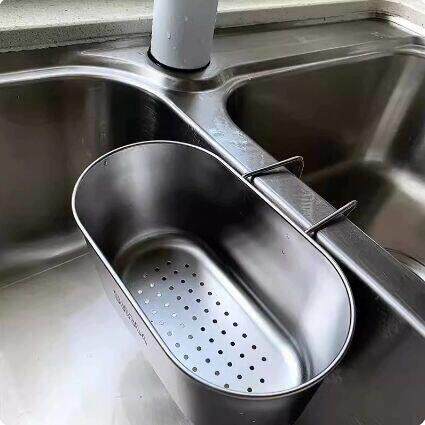 不锈钢沥水篮沥水篮水槽垃圾过滤网洗菜盆漏剩菜剩饭神器厨房置物