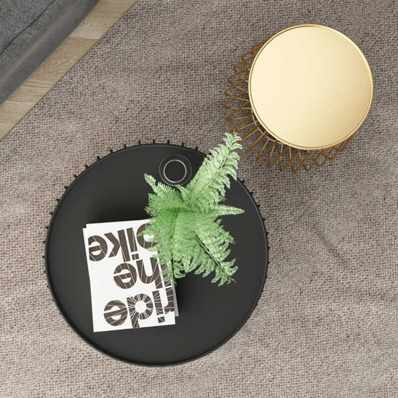 北欧铁艺茶几简约现代小户型工业风创意边几圆形客厅组合小茶几桌,商业/办公家具,茶几,淘宝优惠券,粉丝福利购,淘宝优惠卷