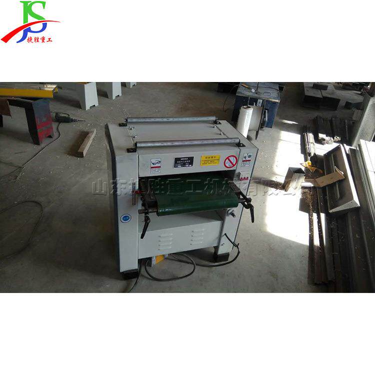 小型单面木工压刨床 输送带手动木工压刨工具 家具厂木板刨削机