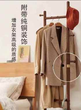 懒角落不衣架落地间卧室小型家用可移动CJC衣占空简易晾挂次净服