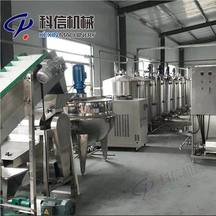 2024瓶型鲜果小汁饮料生产设备榨 成kexin012套塑料装果汁饮料加