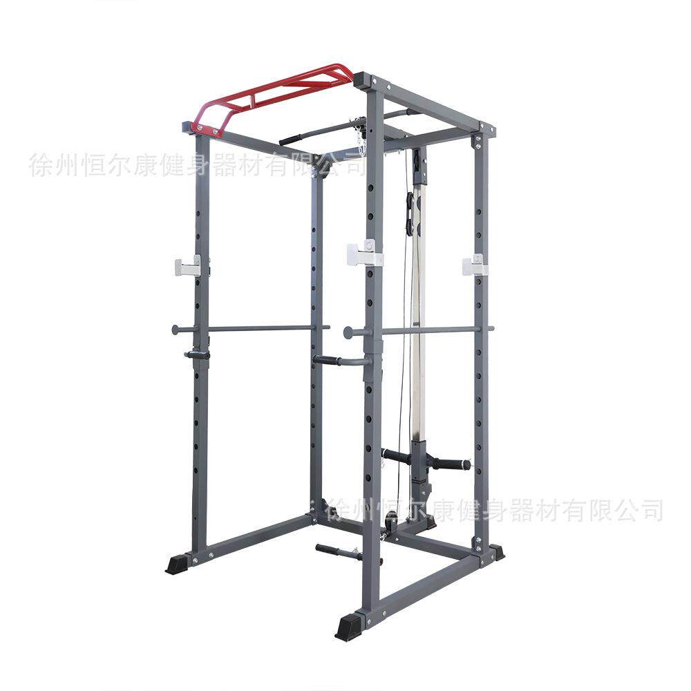 家用史密斯深蹲架简易龙门架框式多功能深蹲卧推架杠铃举重深蹲
