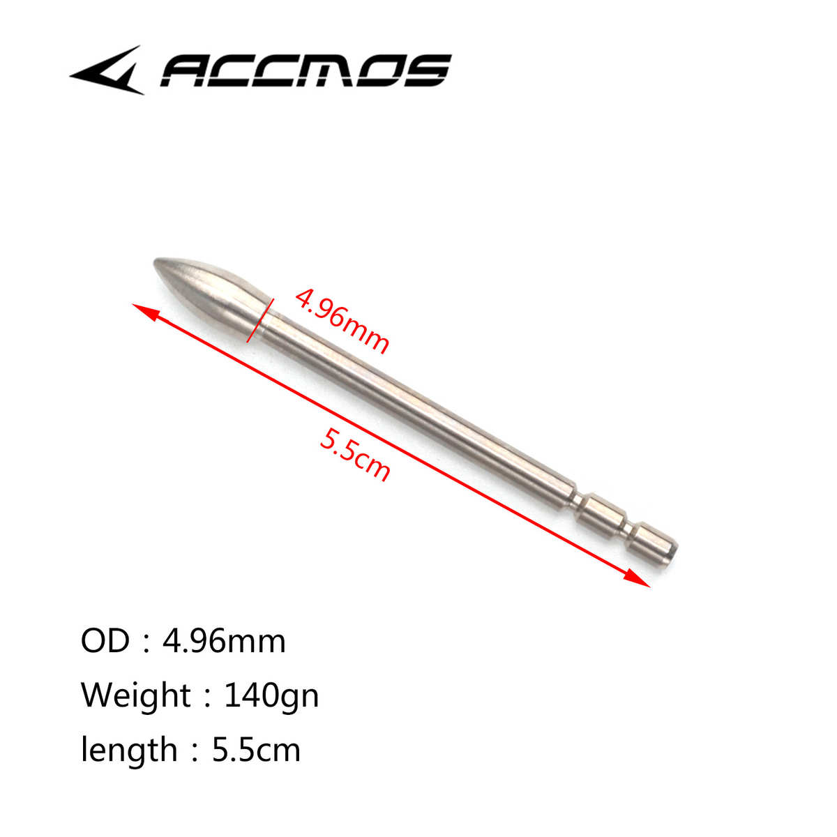 顶点 X10钨钢箭头 X10箭专用箭头TP270 X10-100-120-140格令