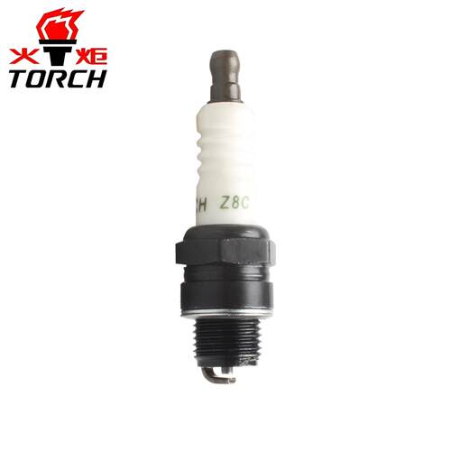 Z8C火花塞TORCH火炬40F汽油机喷雾器绿色农机配件等静压陶瓷
