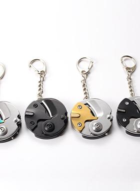EDC小工具1.0升级款多功能黑色硬币刀迷你微型口袋钥匙随身便携式