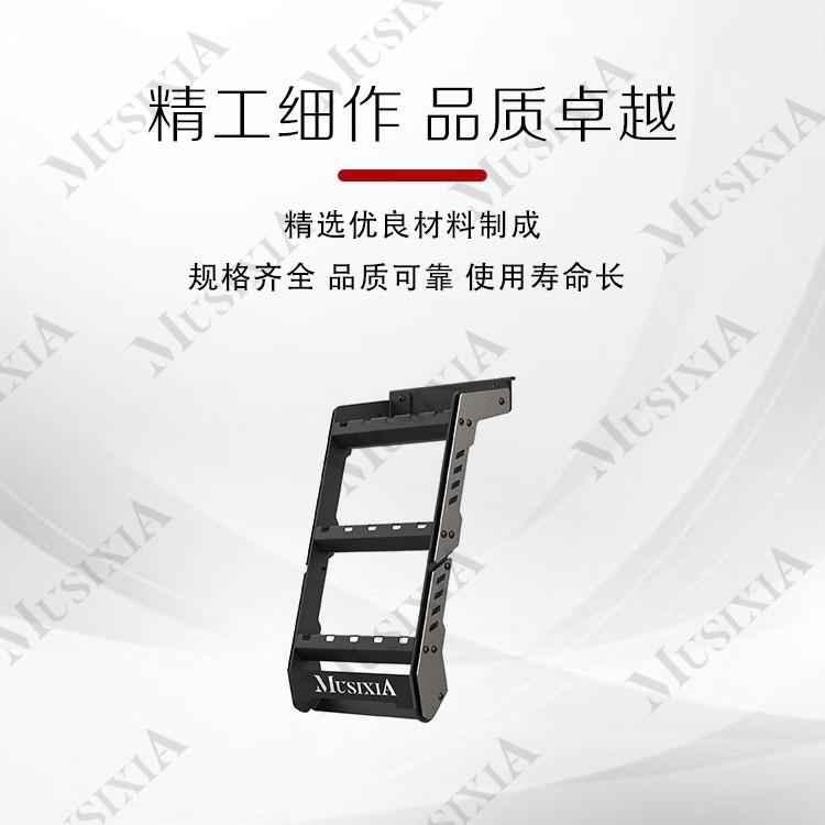 跨境直销皮卡越野车通用爬梯支架改装 黑色车顶爬梯拓展梯子