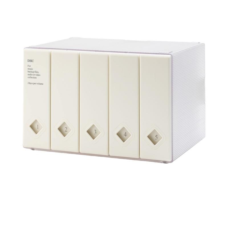 24片cd光盘包游戏专辑光碟收纳盒创意简约车载便携cd收纳册碟片架