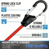 跨境3绳8带pc高弹圆形行挡板扣橡胶弹力绳摩HF 0托车自车捆绑 XLS