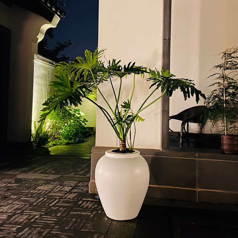 中式户外造景摆件落地流水花瓶别墅庭院装饰摆件酒店书房软装花艺,家居饰品,户外/庭院摆件,淘宝优惠券,粉丝福利购,淘宝优惠卷