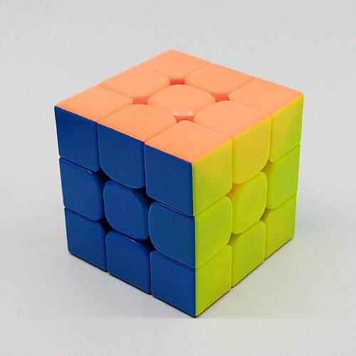 大雁 孤鸿三三阶魔方 磁力版M 54mm魔方3X3Guhong Cube经典魔方