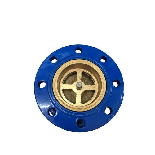 HC41X-16Q消声止回阀DN50100/单向阀逆止阀/球墨铸铁法兰止回阀