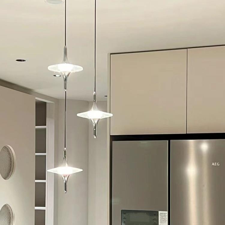 2023新品星雨系列客厅餐厅窄楼梯吊灯现代简约创意灯饰卧室床头灯