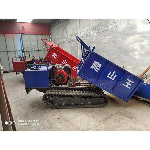 液压自卸式履带运输车 山地丘陵地区搬运车 1000型全地形爬山虎