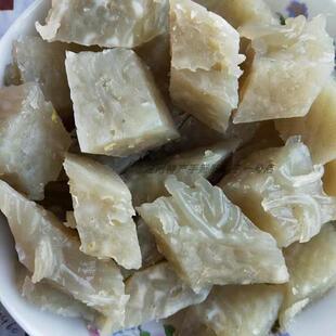 定州特产素焖子(夹菜)红薯粉条和红薯淀粉格拉粉手工制作真空包邮