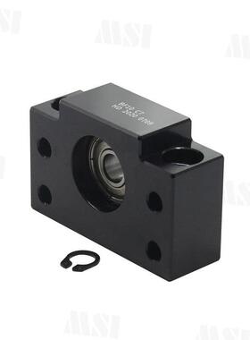 MSI精密滚珠丝支撑座轴承座丝杆固定座BK/BF10 12 15 20 25 30 40