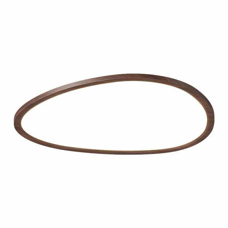 中古风主卧室灯胡桃木纹吸顶灯现代简约奶油风超薄护眼LED书房灯,家装灯饰光源,智能吸顶灯,淘宝优惠券,粉丝福利购,淘宝优惠卷