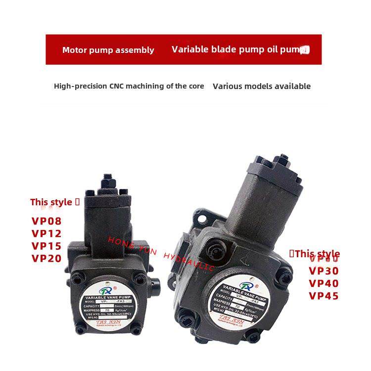 液压油泵电机组VP20+0.75KW1.5液压泵总成内轴电机液压站配件系统